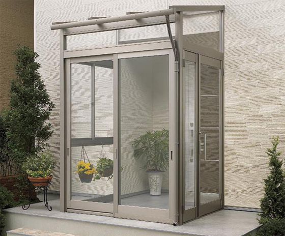 エントランスプラス C型 施工例 リフォームのエクスザラス